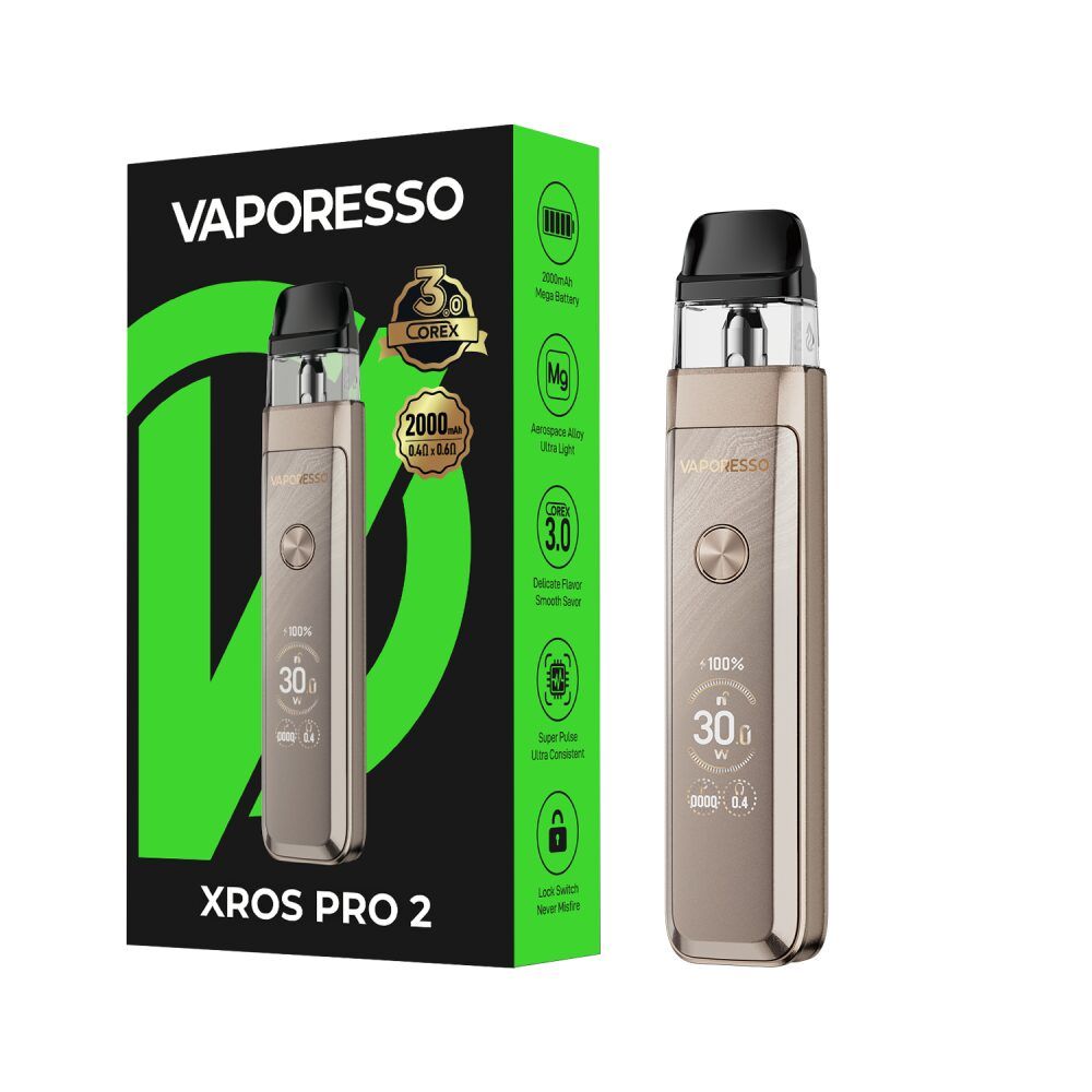 Vaporesso XROS Pro 2 Pod System Glittering Gold