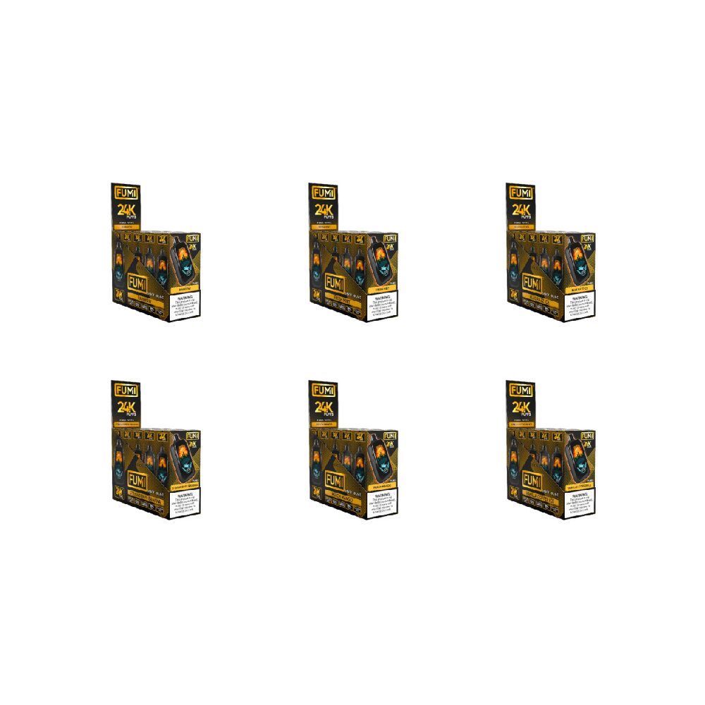 Fumi Disposable 50mg Group Photo with packaging
