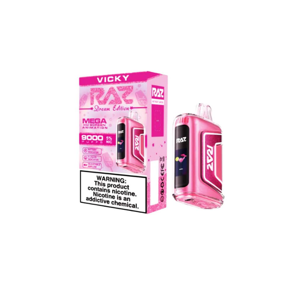 Raz Vape Vicky Flavor Vicky (Pink Lemonade) What Flavor is Vicky Raz?  VapeDeal.com