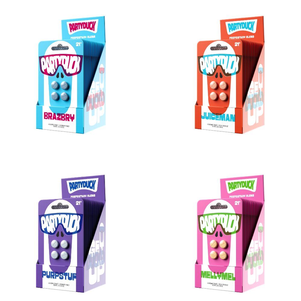 Partyduck (4ct Tablet) | Group Photo with Packaging