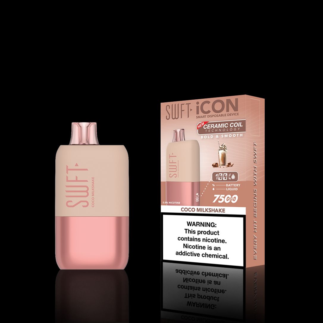 swft icon 7500 puffs disposable vape SWFT iCON 7500 Disposable Vape main image 1