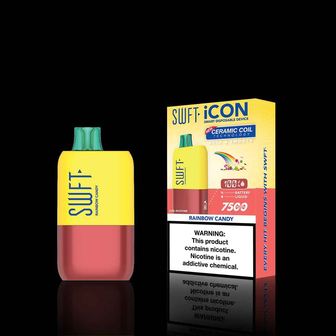 SWFT Icon 7500 Puffs 17mL 50mg Disposable SWFT Icon 7500 Puffs 17mL 50mg Disposable