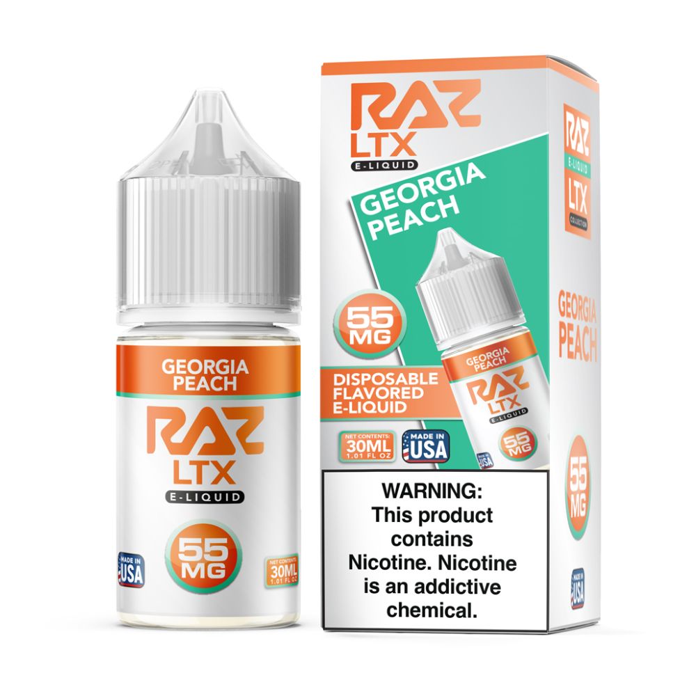 Georgia Peach RAZ LTX Salts 30mL thumbnail