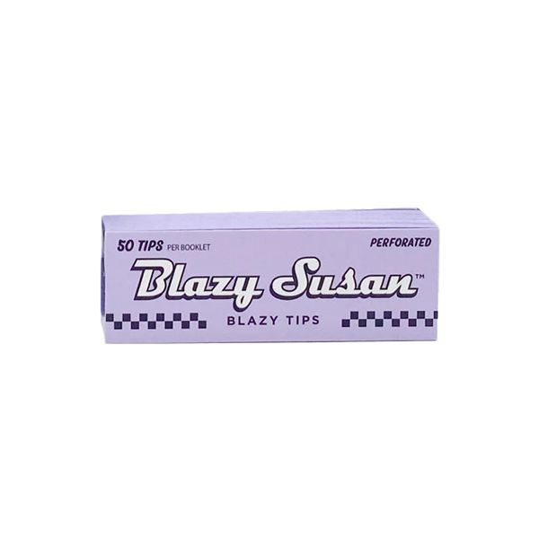 Blazy Susan Blazy Tips Filter Tips (50ct/25pk) Purple packaging