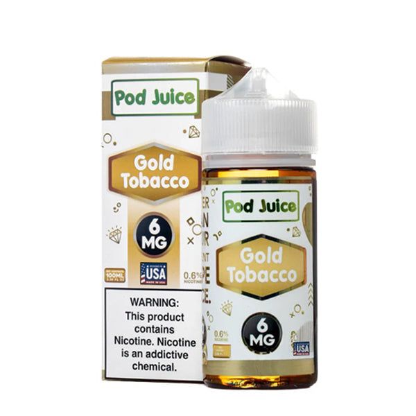 Gold Tobacco Pod Juice 100mL thumbnail