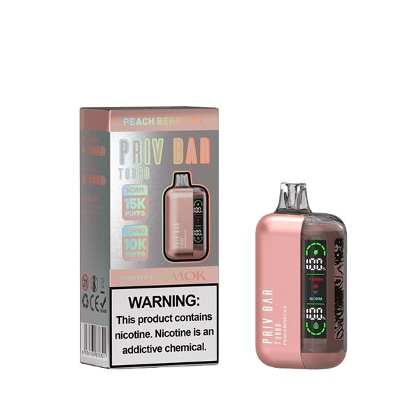 elf bar vape uk Priv Bar Turbo 15000 Puffs Vape by Smok main image 0