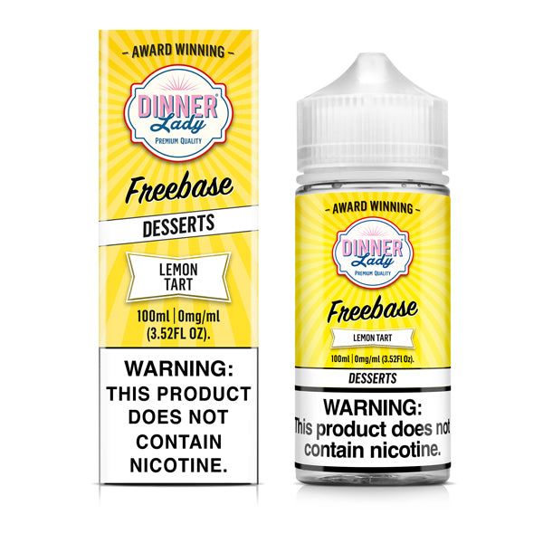 Dinner Lady Lemon Tart TFN 100mL Freebase Vape Juice thumbnail