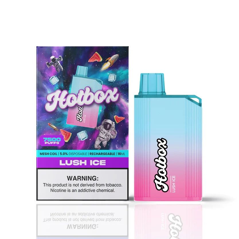 hotbox vape flavors The Puff Brands HotBox LUXE 12K Disposable Vape