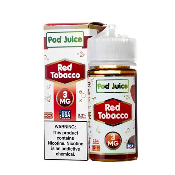 Red Tobacco Pod Juice 100mL