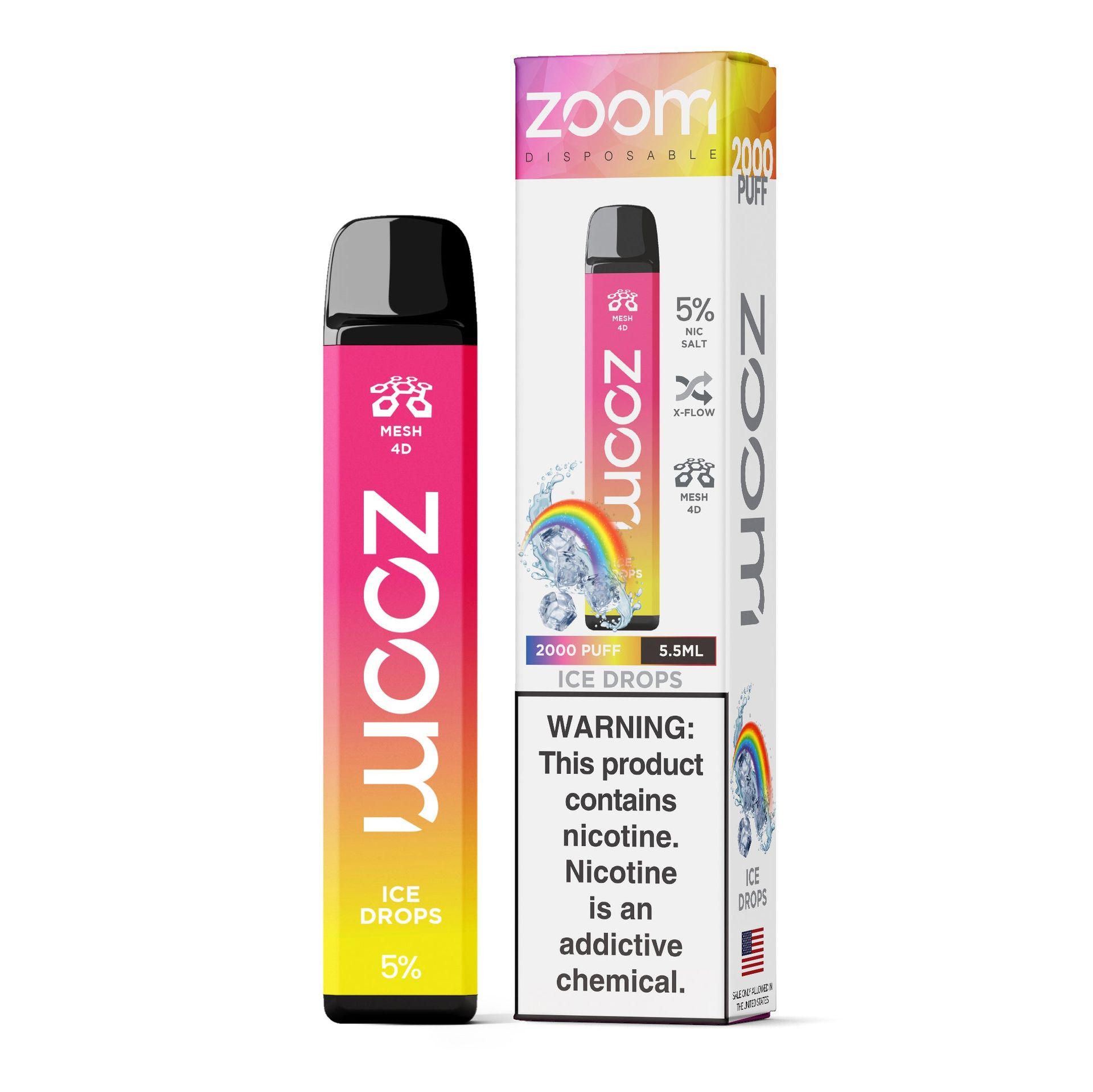 Zoom Disposable | 2000 Puffs