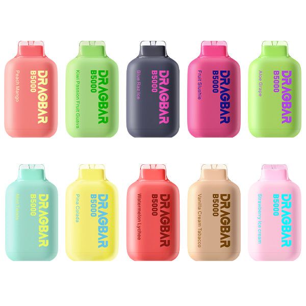 DRAGBAR B5000 Disposable | 5000 Puffs | 13mL | 50mg thumbnail