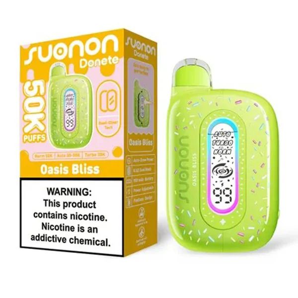 Suonon Donete Disposable Orange Razz with packaging