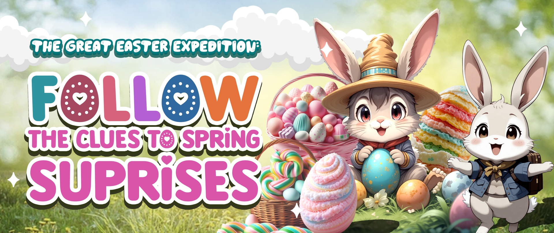 The Great Easter Expedition: Follow the Clues to Spring Surprises!
