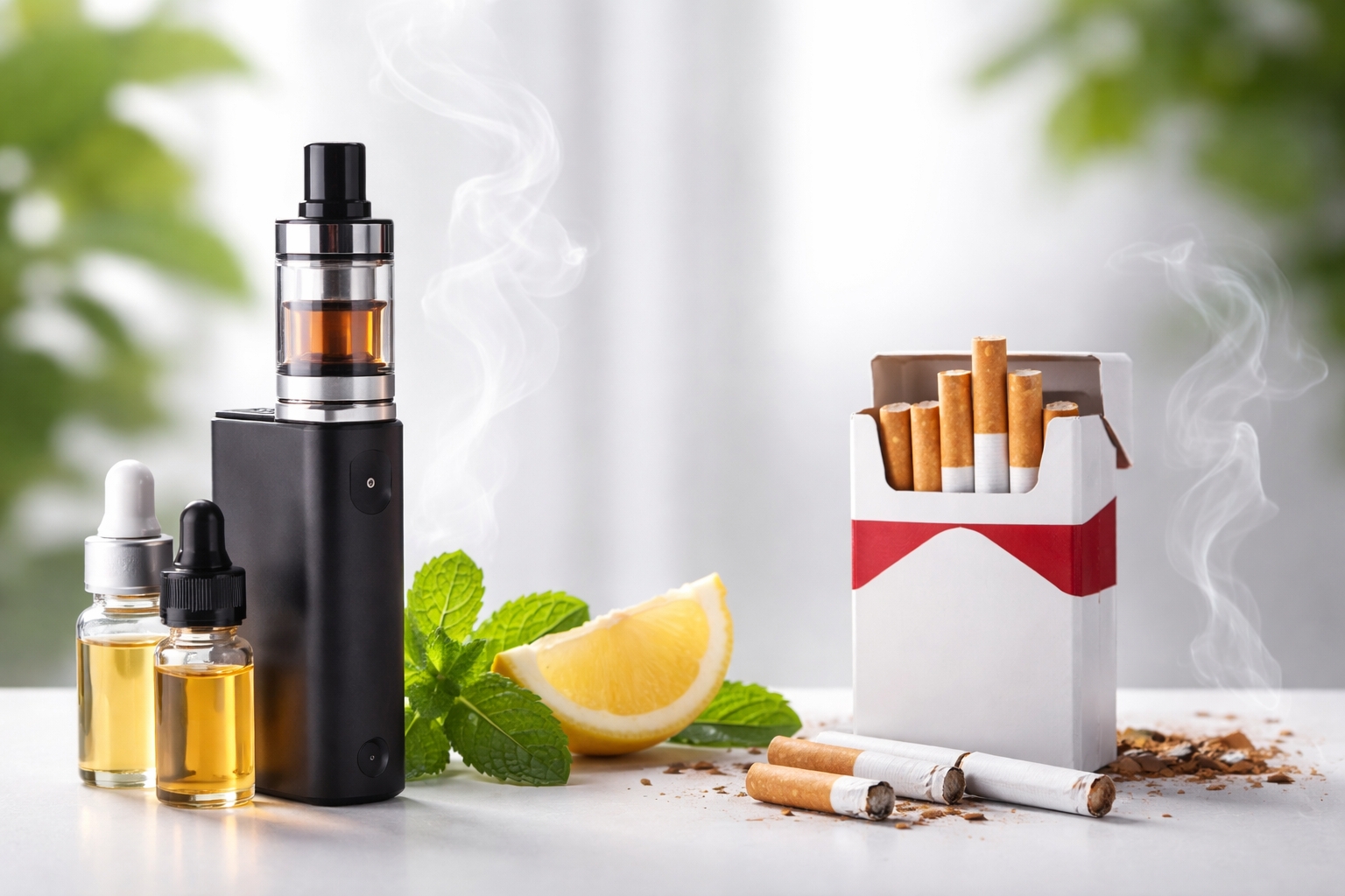 What makes Vapes Safer than Cigarettes?