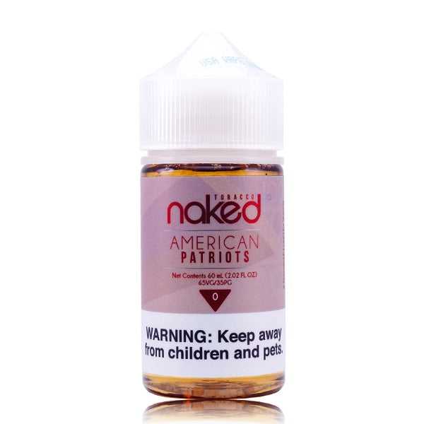 elf bar vape uk Naked 100 American Patriot Vape Juice Hot Sale 60ml main image 0