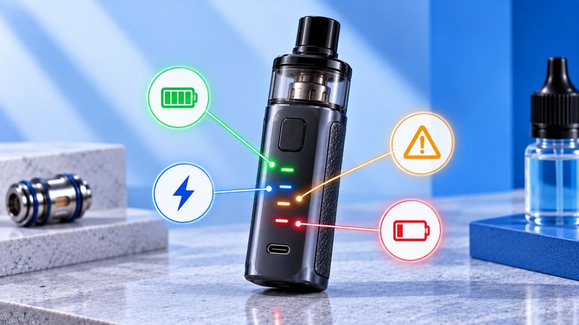 What Do the Lights on a Vape Mean? LED Indicators Explained