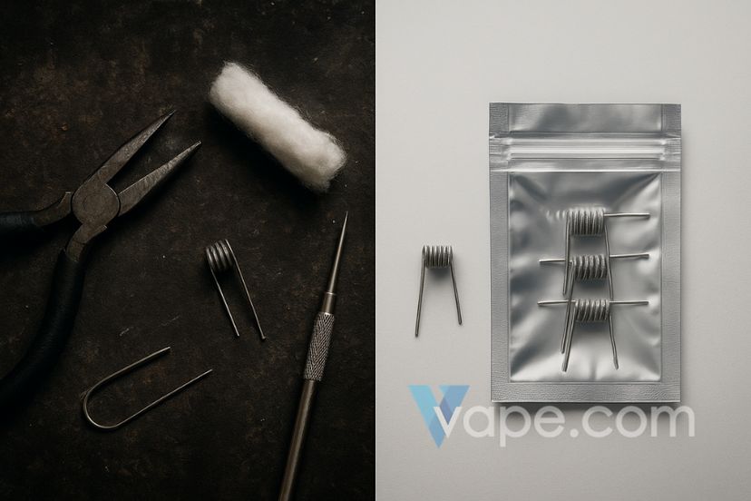 DIY Coils vs. Pre-Built Coils: Which Should Vapers Choose?
